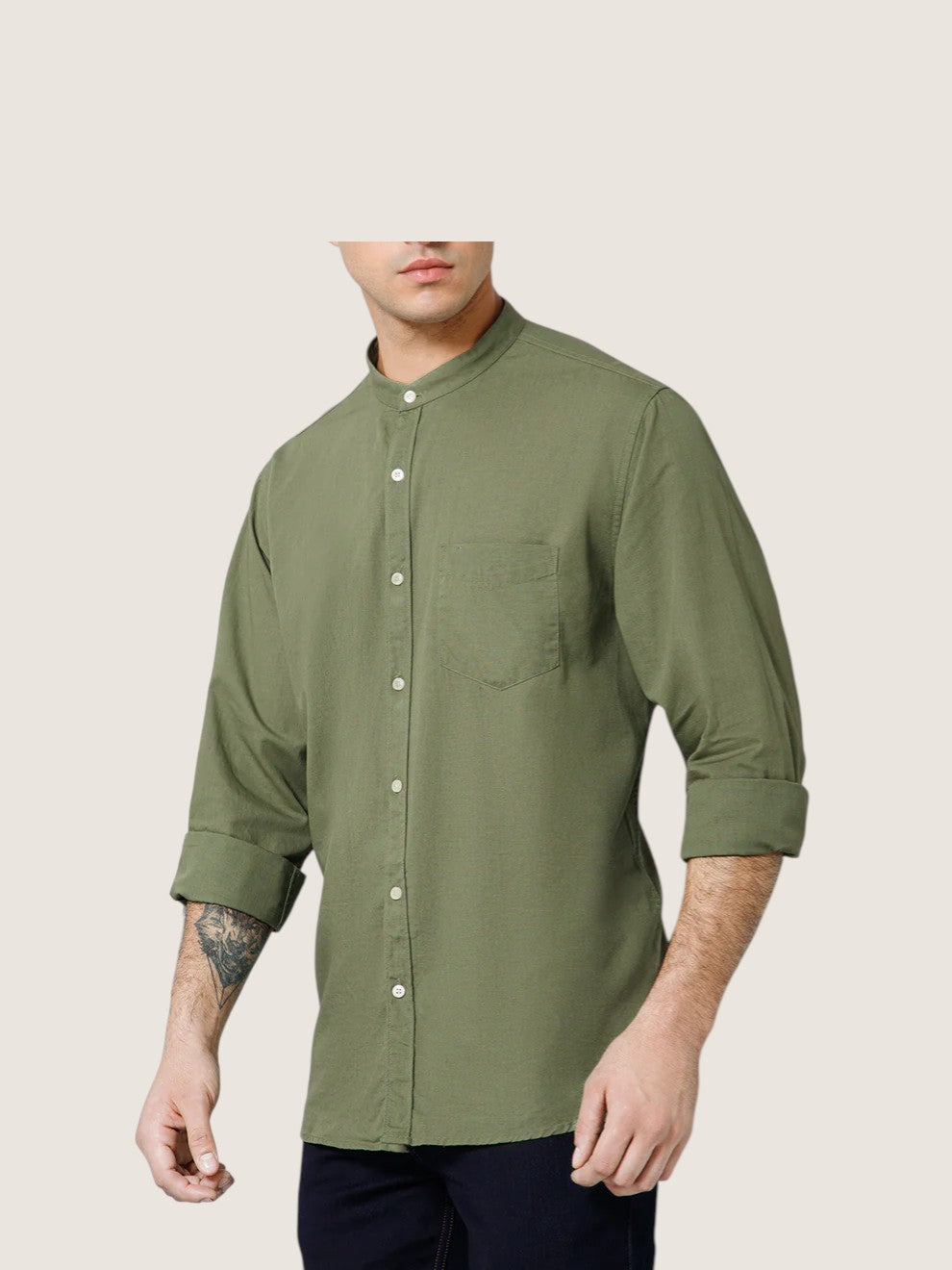 Men Slim Fit Shirt