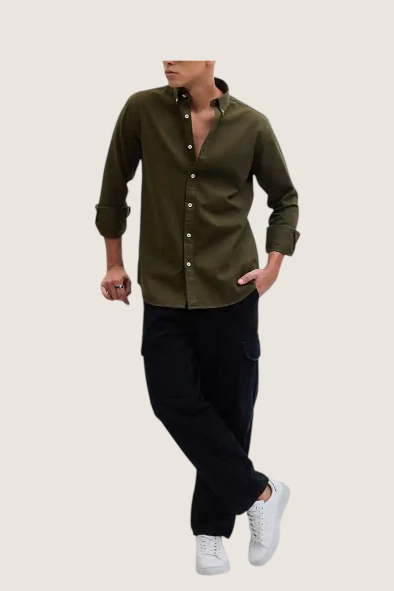 Men Slim Fit Shirt