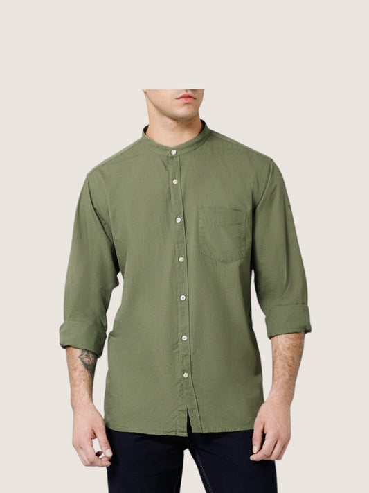 Men Slim Fit Shirt