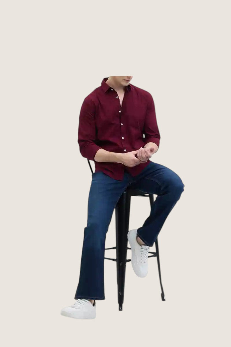 Men Slim Fit Shirt