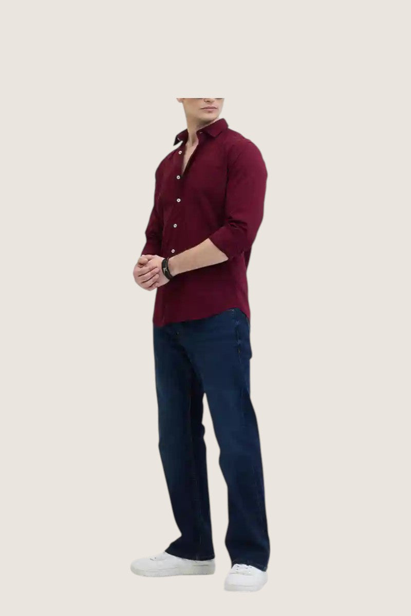 Men Slim Fit Shirt