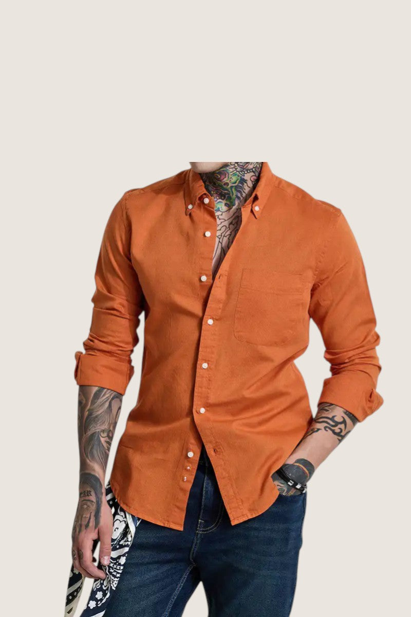 Men Slim Fit Shirt