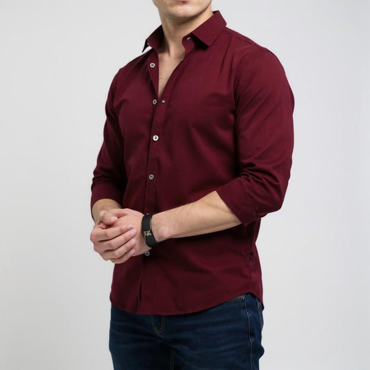 Men Slim Fit Shirt
