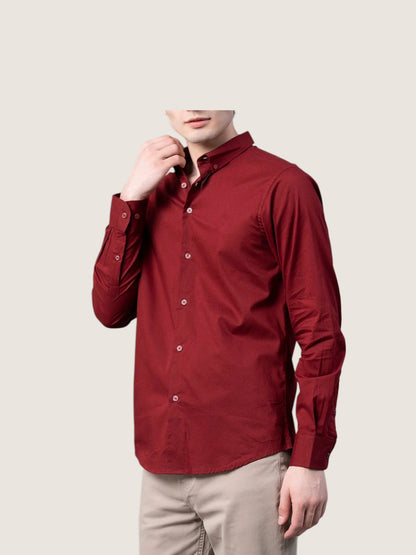 Men Slim Fit Shirt